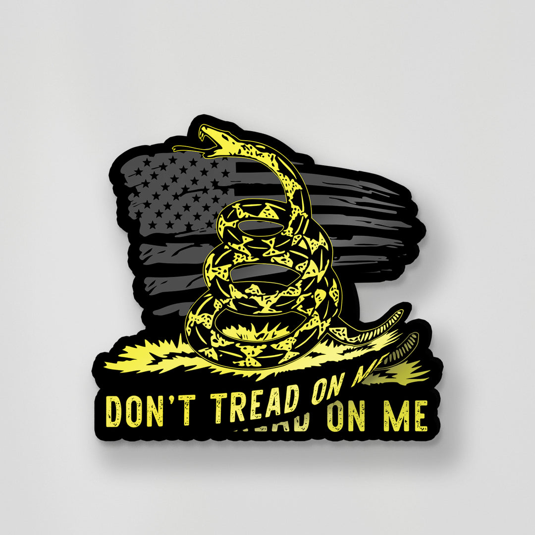Don't Tread On Me Snake Flag Sticker
