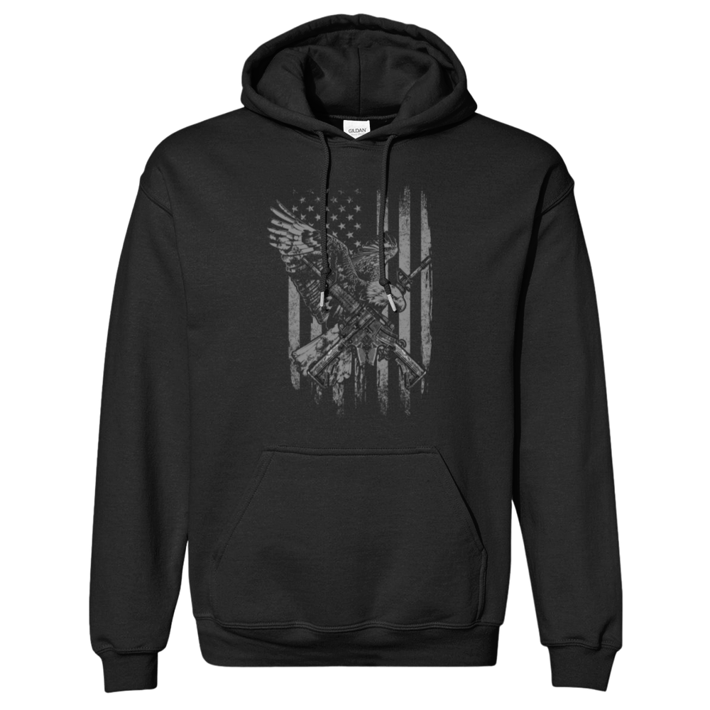 EAGLE GUNS FLAG HOODIE