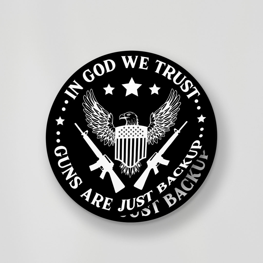 In God We Trust Sticker