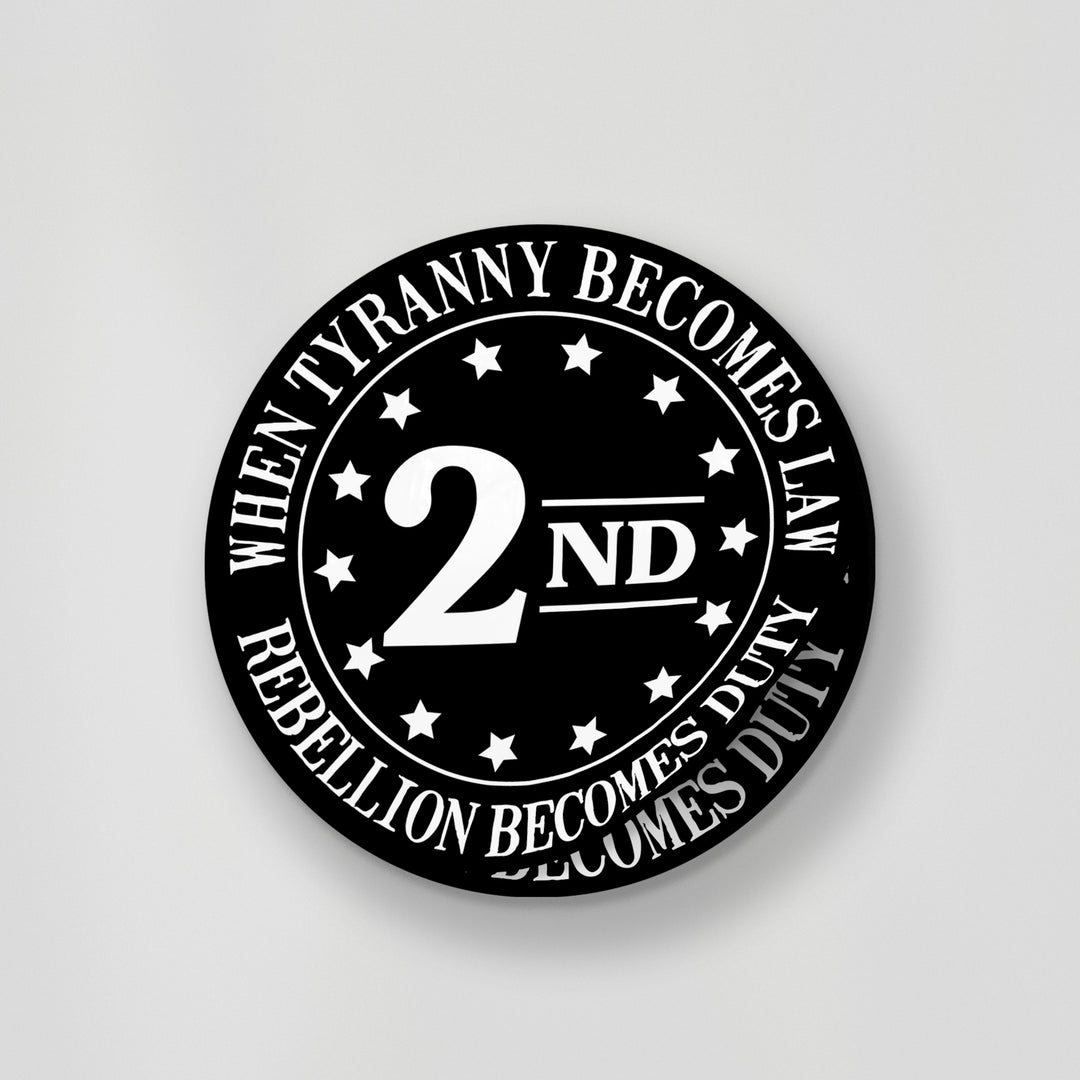 When Tyranny Becomes Law Sticker